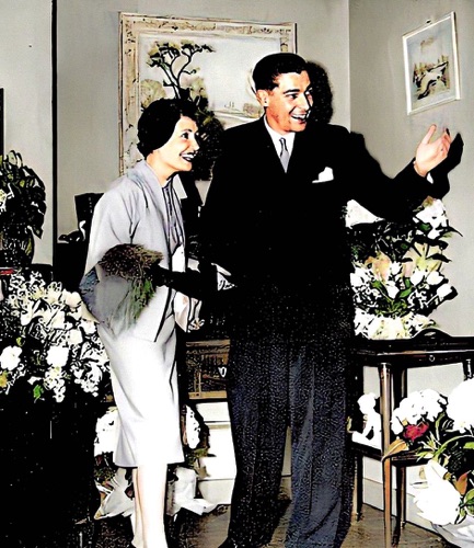 Mariage avec Simone Lavergne
 le 29 avril 1950